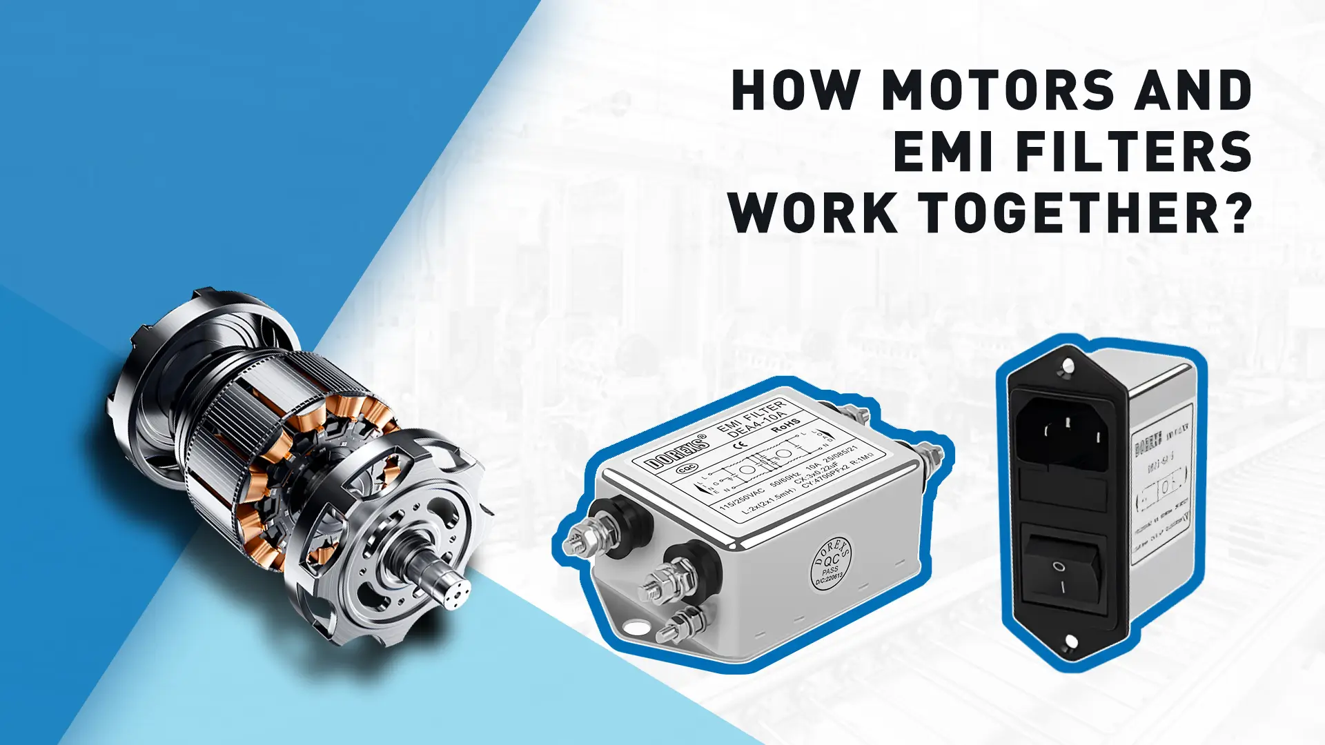 how motors and filters work together